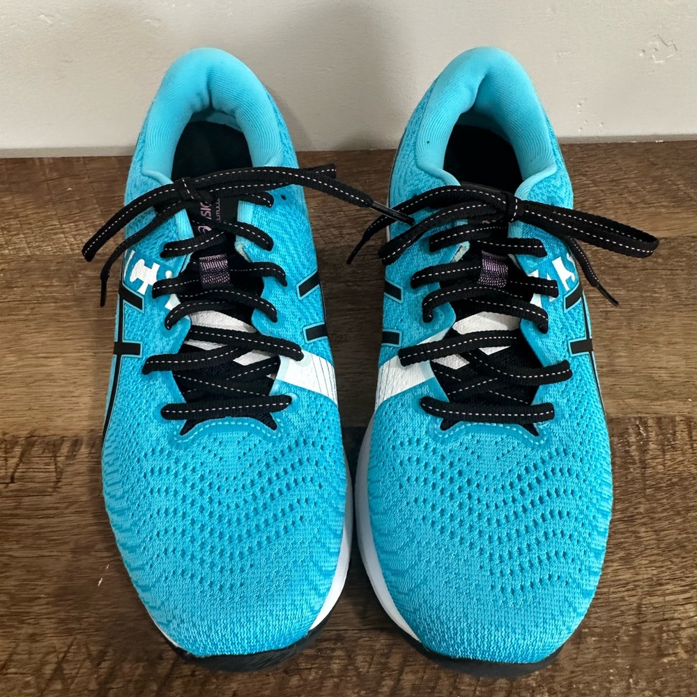 ASICS Women's Gel-Cumulus 24 EKIDEN Running Shoes. Sz 7.5.Aquarium/Black - Picture 3 of 12